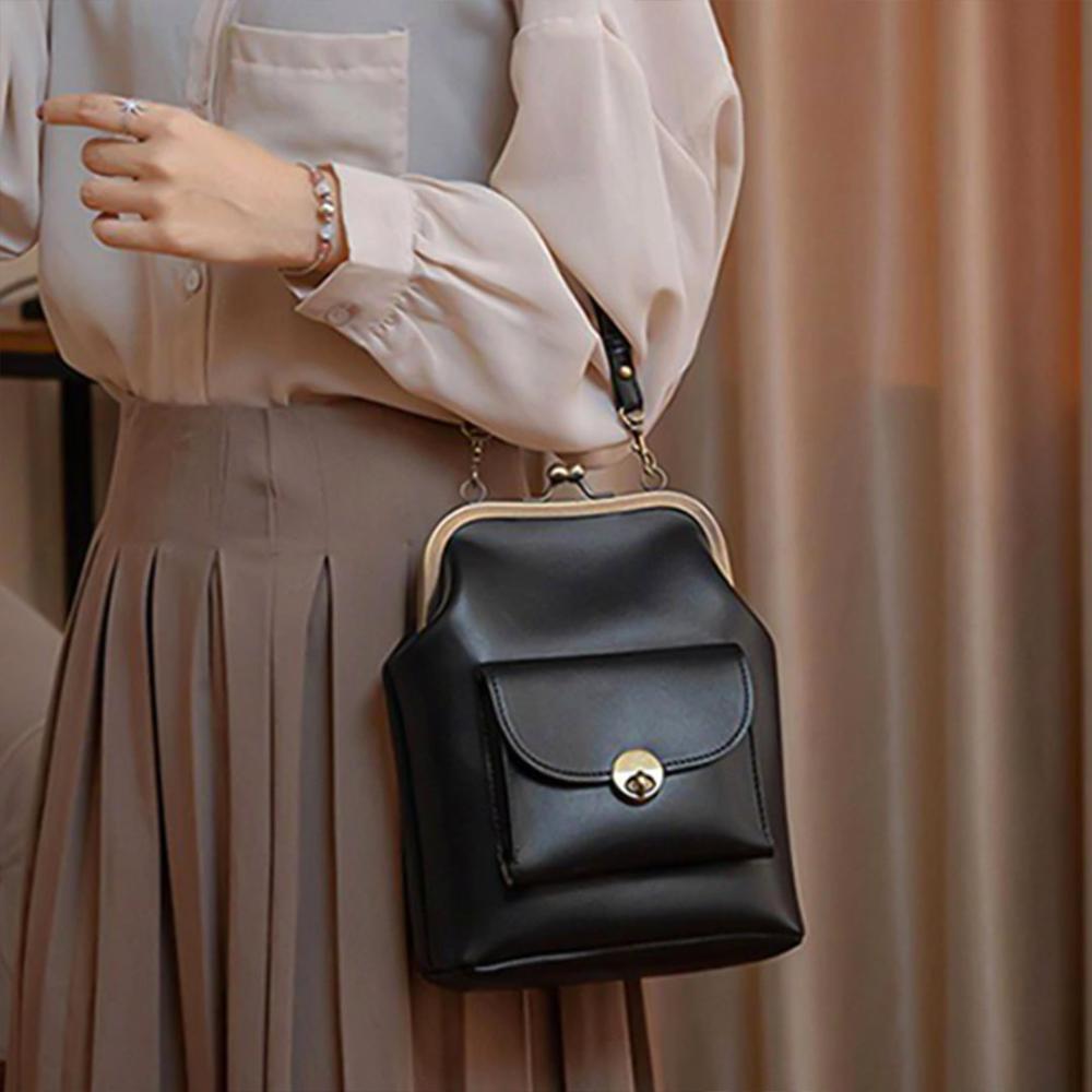 Vintage Lock Bag - Clara's Retro Chic Essential Piece (Buy 1, Get 1 Free)