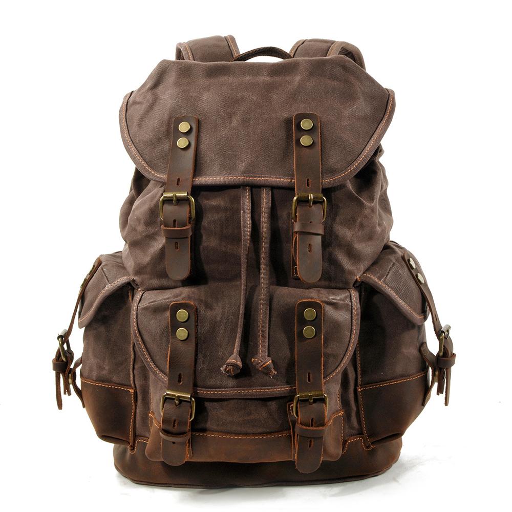 John - Ultra-Durable Canvas Mountaineer Backpack