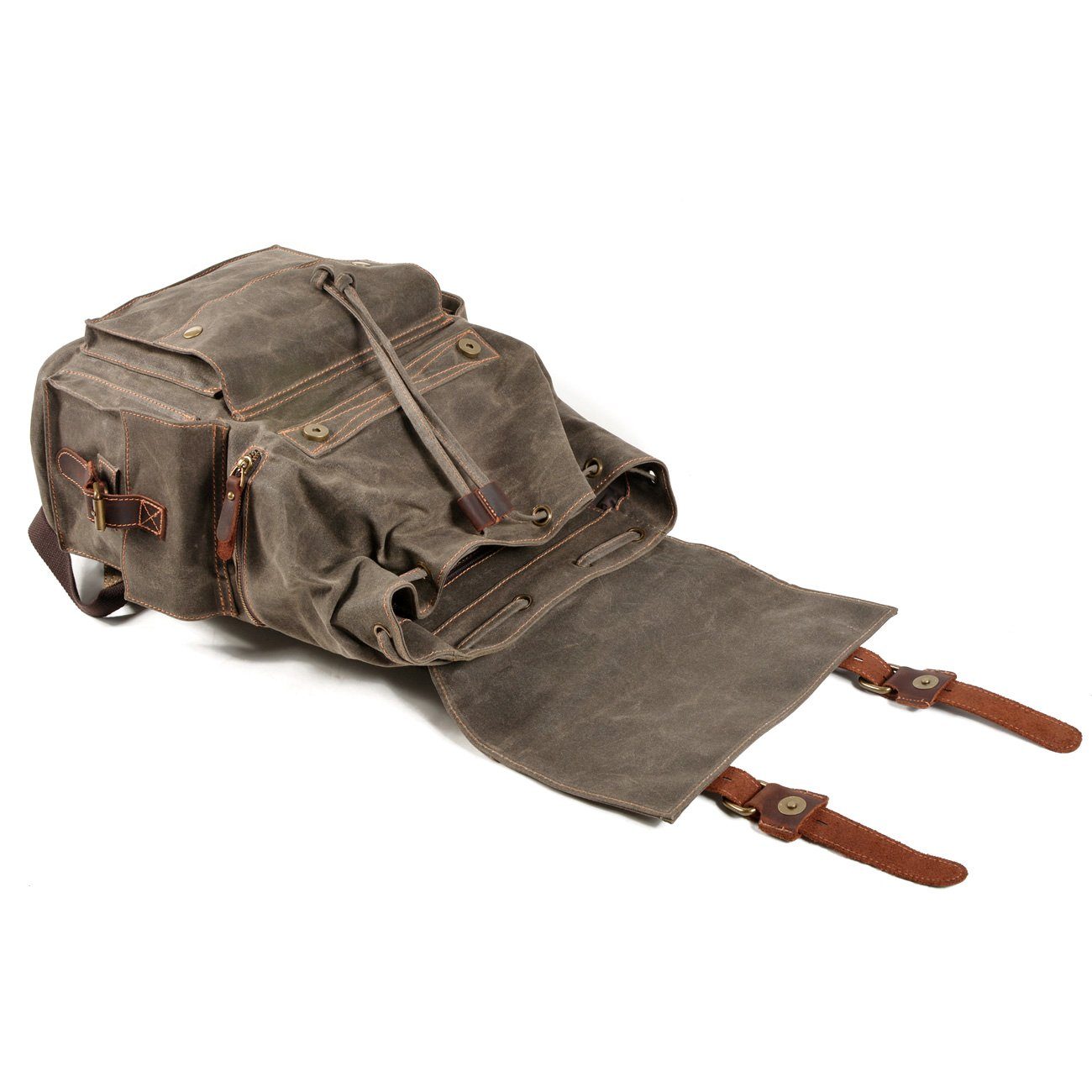 Brian - Canvas Large Capacity Backpack