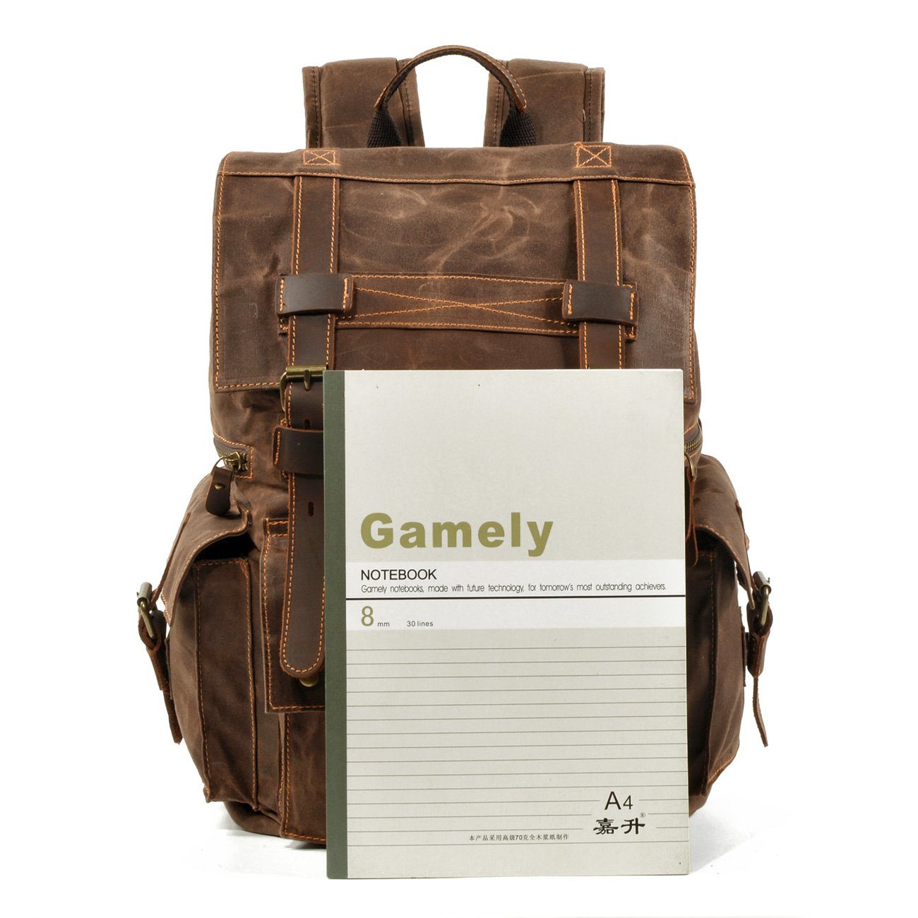 Brian - Canvas Large Capacity Backpack