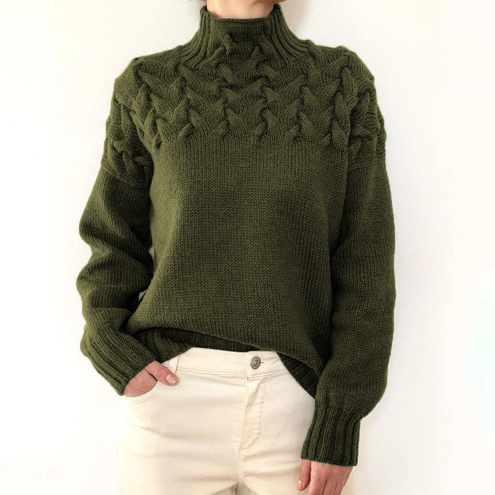 Loretta | Soft and Embracing High Neck Sweater