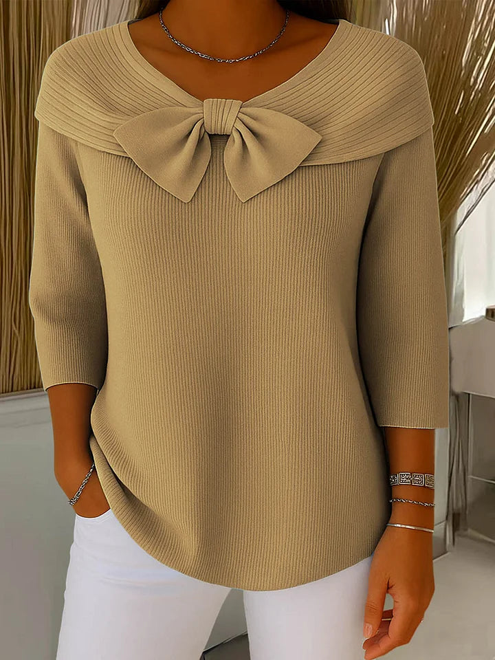 Clara | Stylish Blouse with Soft Knit