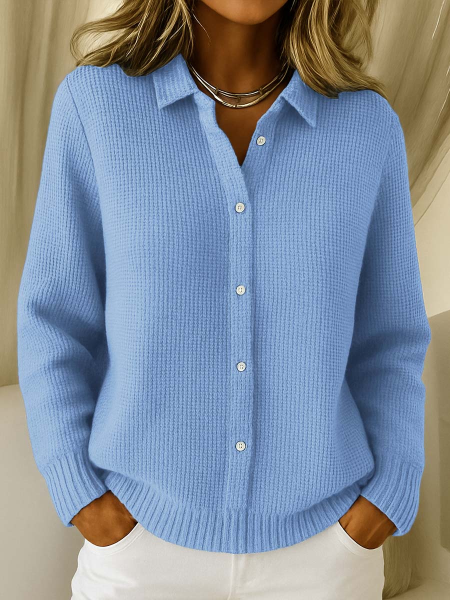 Elena | Soft Knit Classic Cardigan
