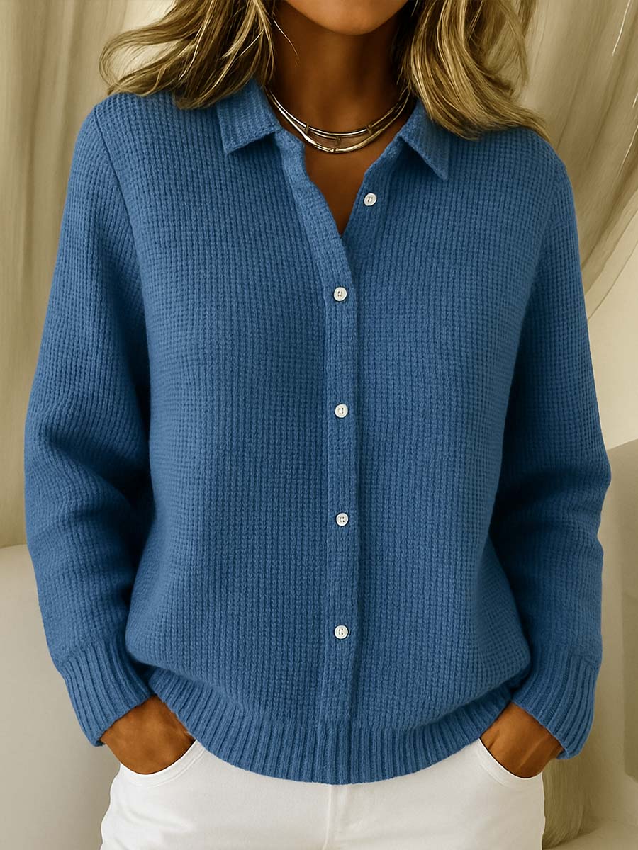 Elena | Soft Knit Classic Cardigan