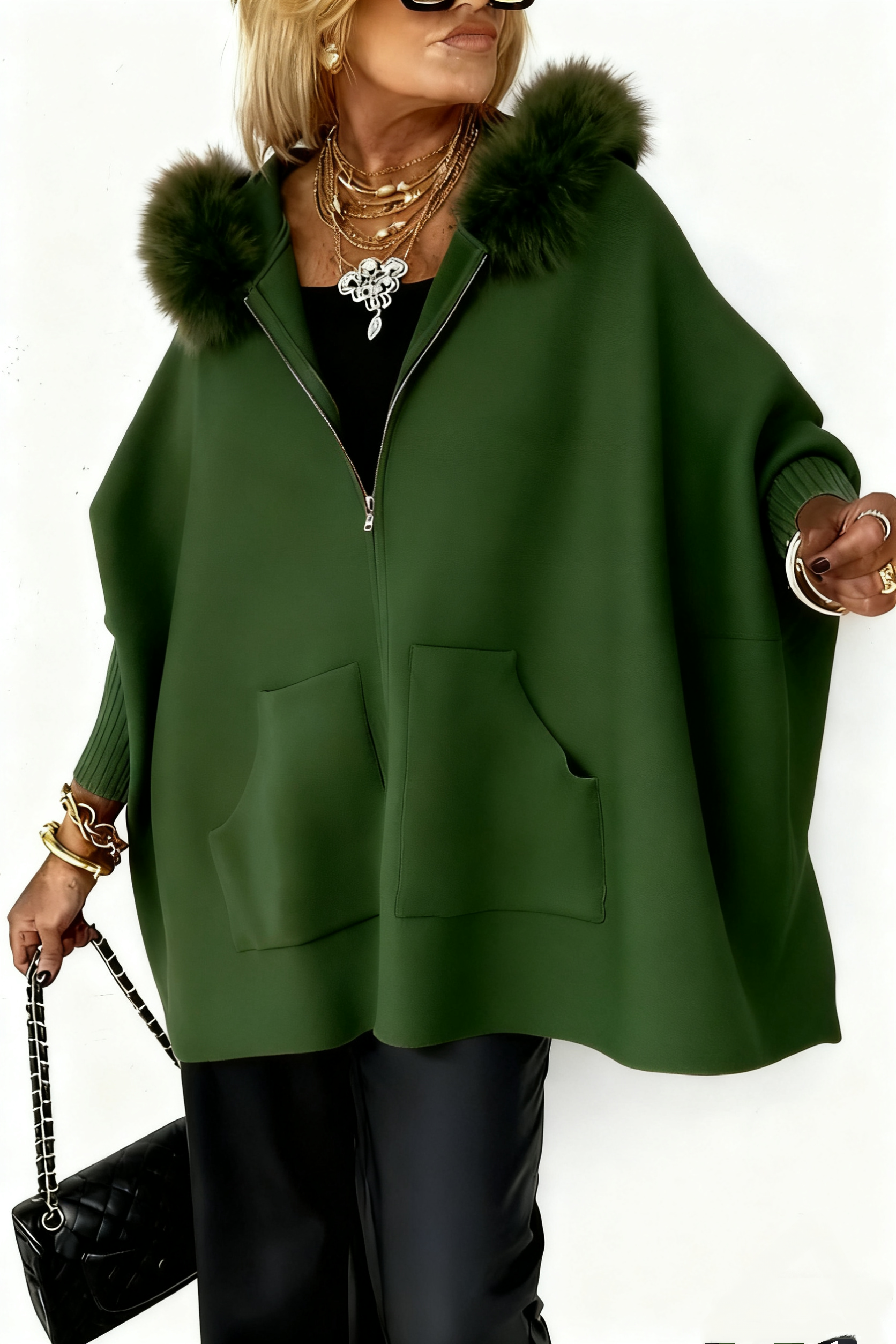 Fur Collar Casual Jacket