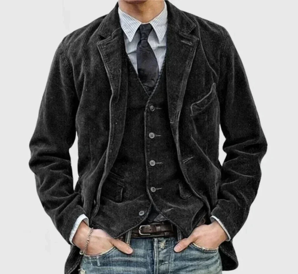 BRIAN | MEN'S CORDUROY SUIT SET