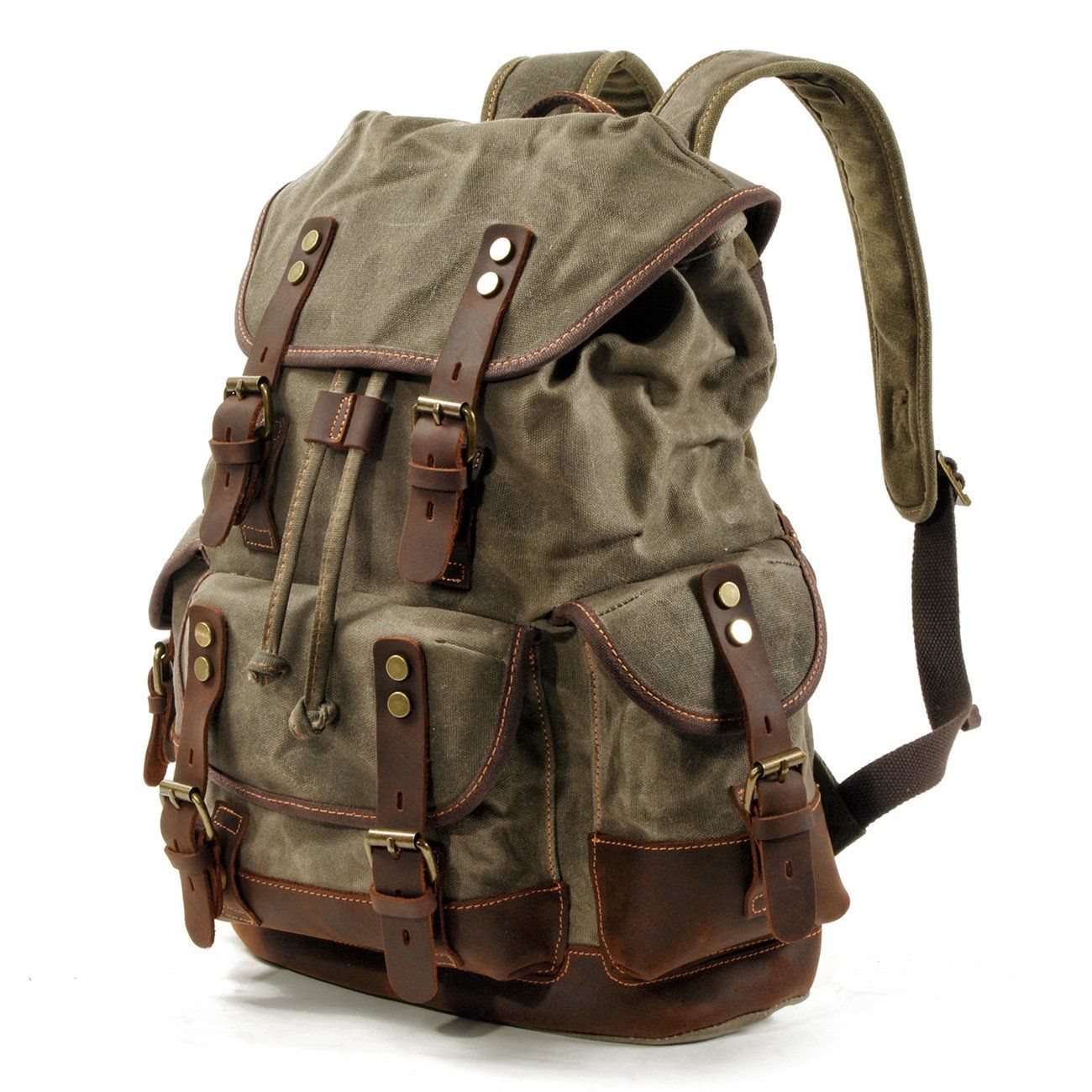 John - Ultra-Durable Canvas Mountaineer Backpack
