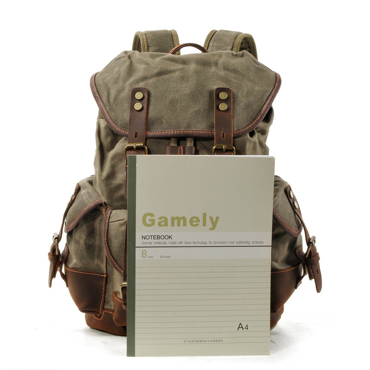 John - Ultra-Durable Canvas Mountaineer Backpack