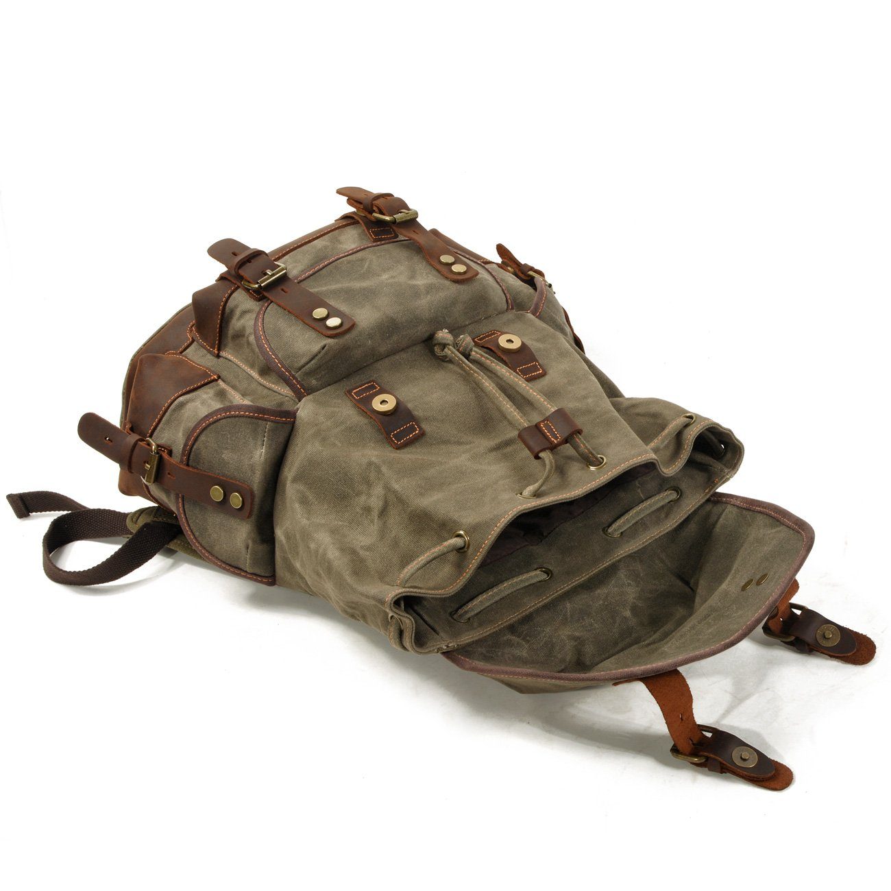 John - Ultra-Durable Canvas Mountaineer Backpack