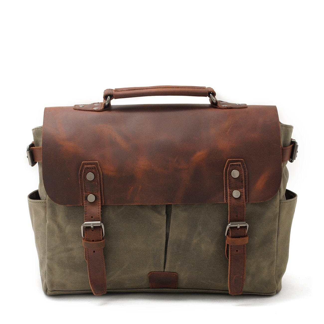 Alexander - Vintage Style Canvas Shoulder Bag