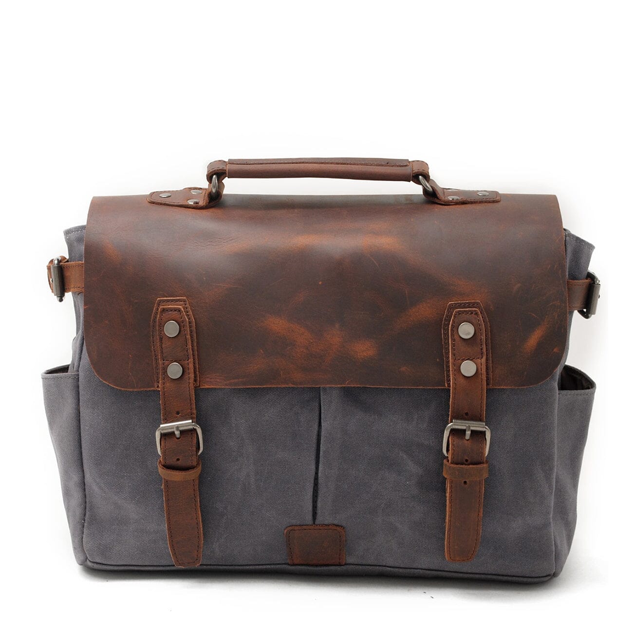Alexander - Vintage Style Canvas Shoulder Bag