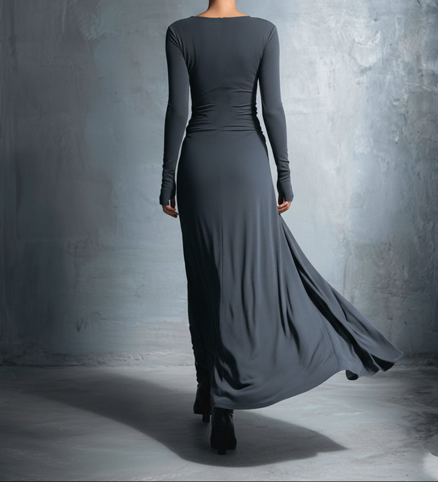 Zofia - Side Tied Maxi Dress
