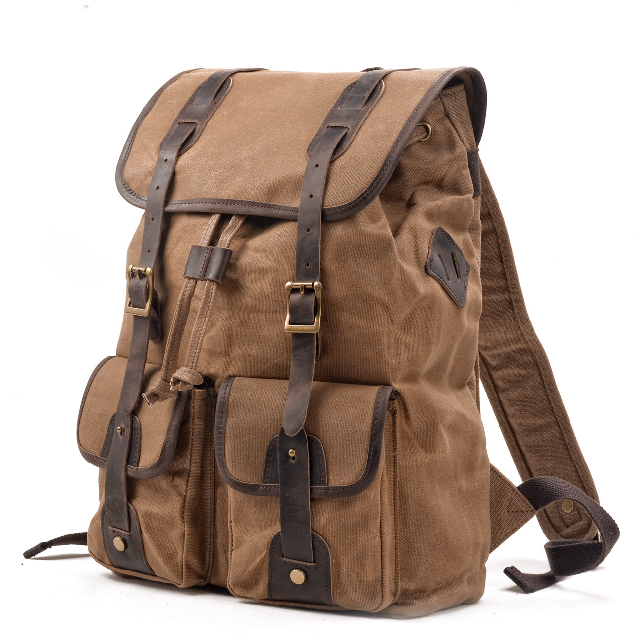 Marcus - Weighted Canvas Travel Backpack