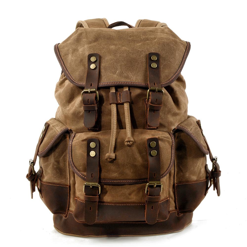 John - Ultra-Durable Canvas Mountaineer Backpack