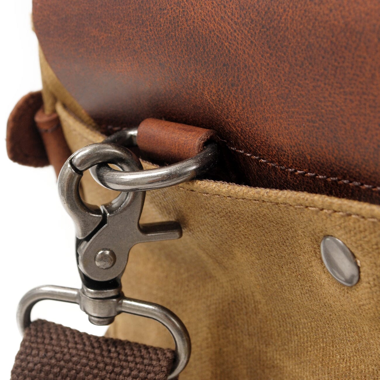 Alexander - Vintage Style Canvas Shoulder Bag