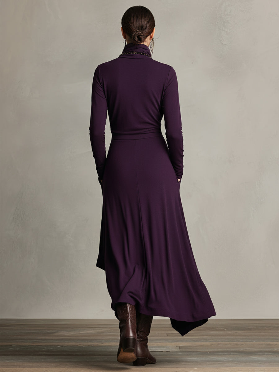 Natalie | Stylish Draped Dress