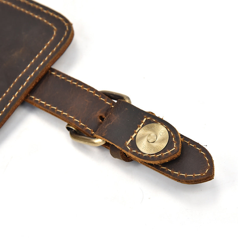 Nathan - Water-Resistant Leather Backpack
