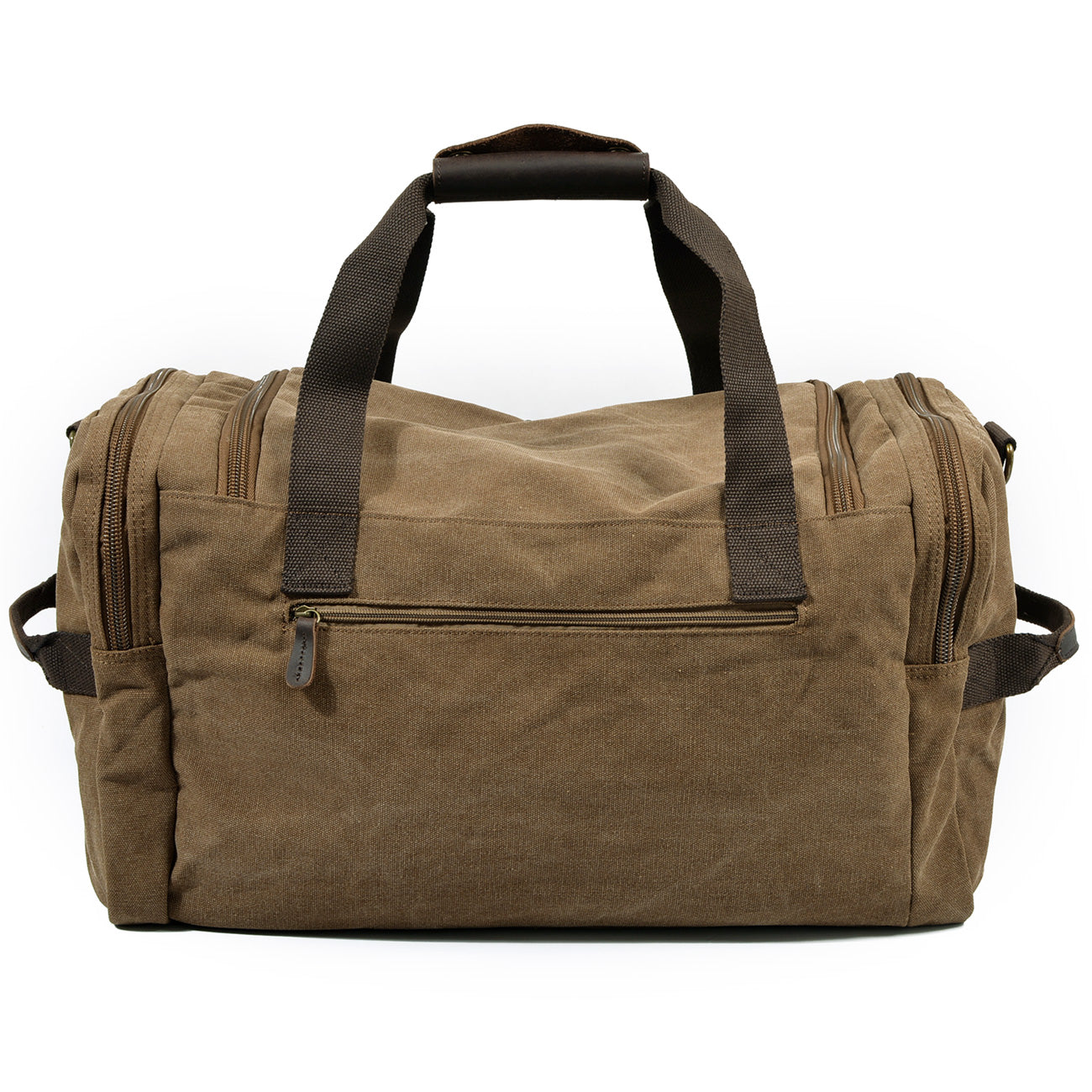 David - Canvas Leather Duffle Bags for Men