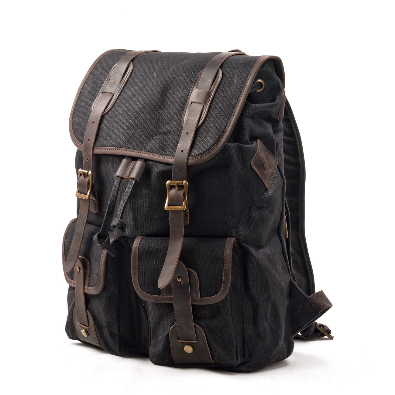 Marcus - Weighted Canvas Travel Backpack