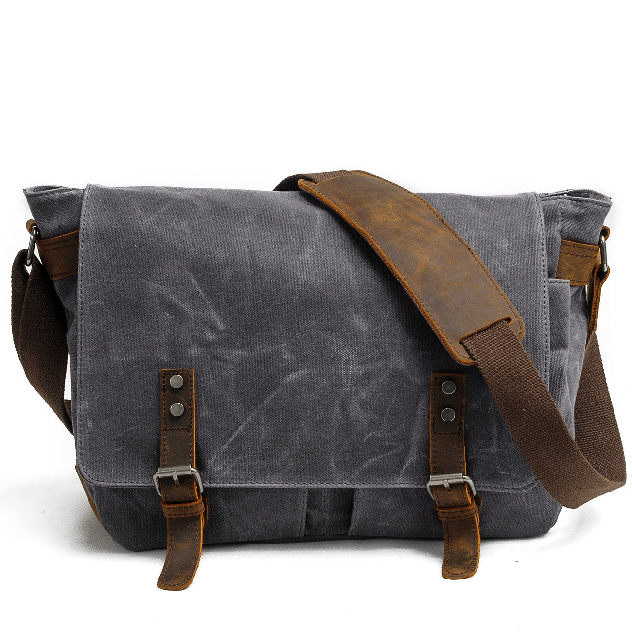 Joshua - Canvas Shoulder Messenger Bag for Men