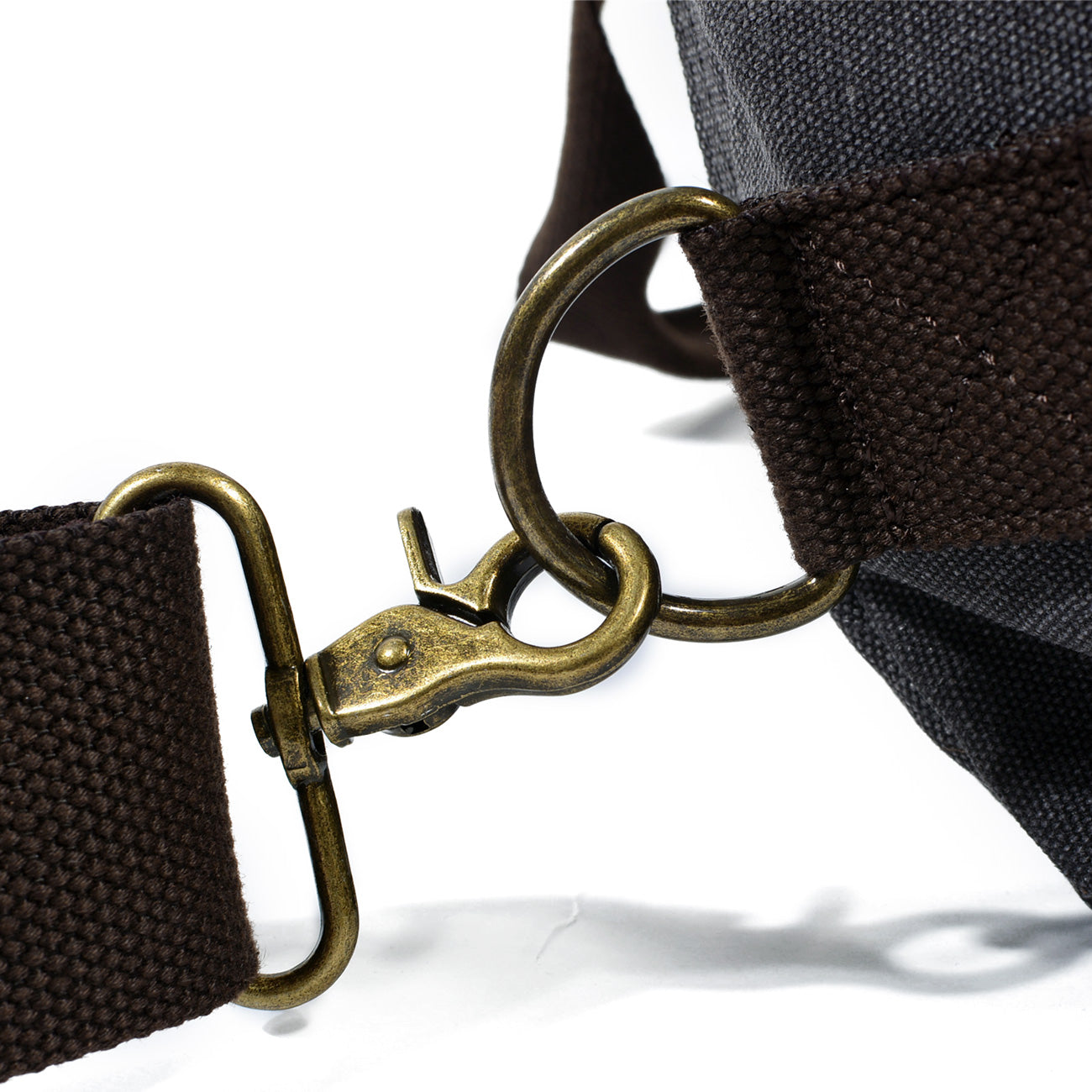 David - Canvas Leather Duffle Bags for Men