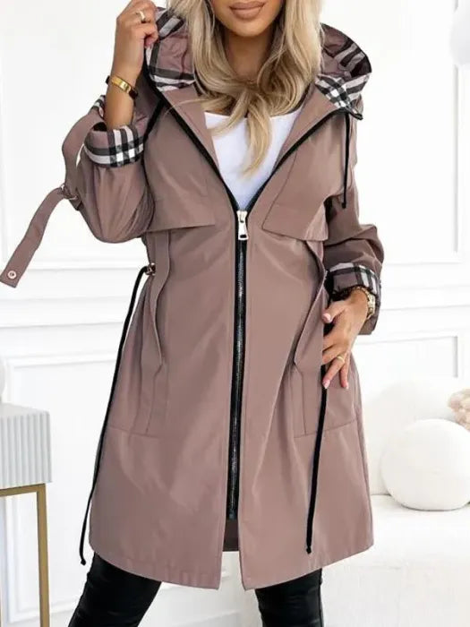 Orla - Waterproof and Windproof Coat with Zip