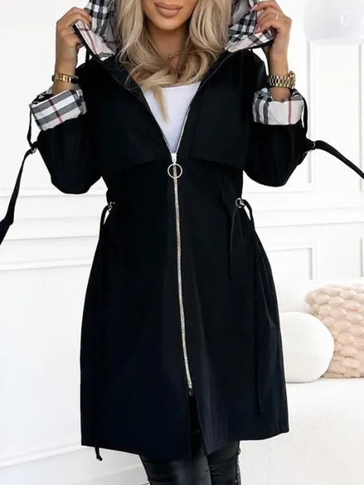 Orla - Waterproof and Windproof Coat with Zip