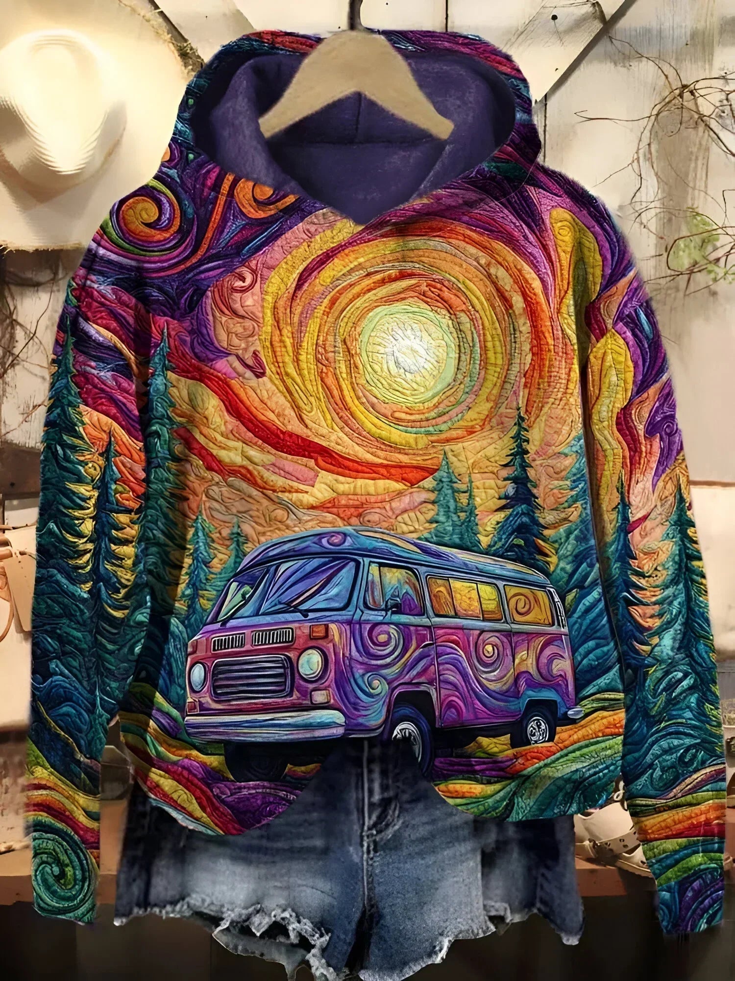 Mariska - Vintage Journey Hoodie