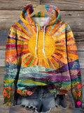 Clara - Live Sunrise Hoodie Sweatshirt