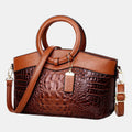 JAYE | STYLISH CROCODILE PATTERN HAND BAG