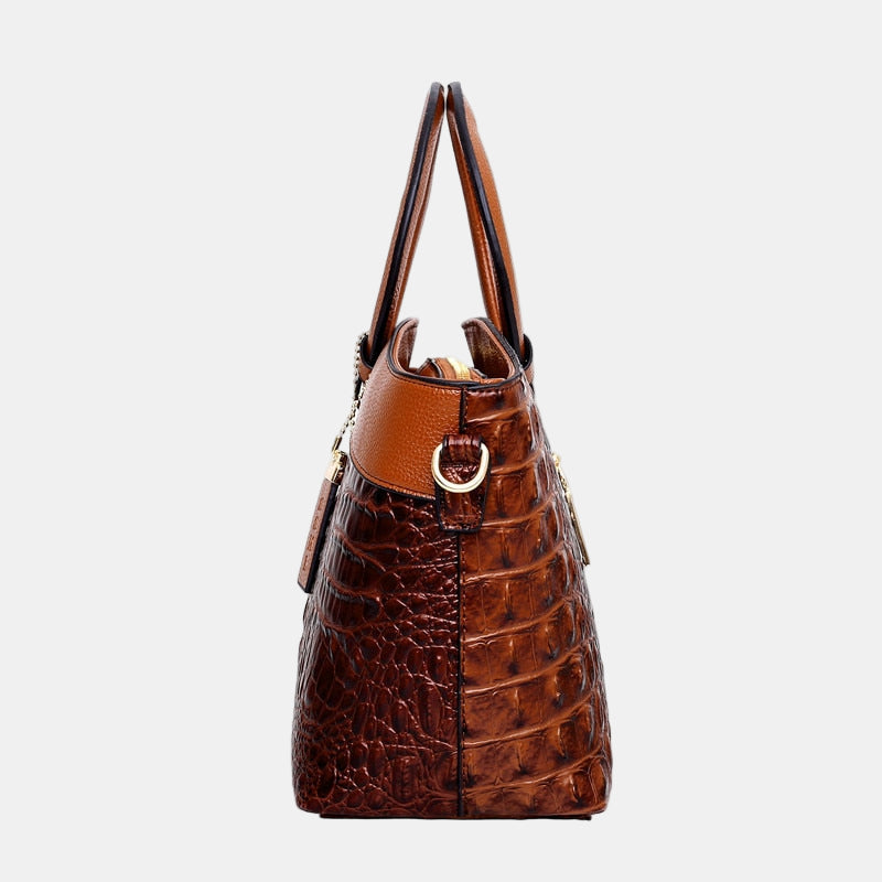 JAYE | STYLISH CROCODILE PATTERN HAND BAG