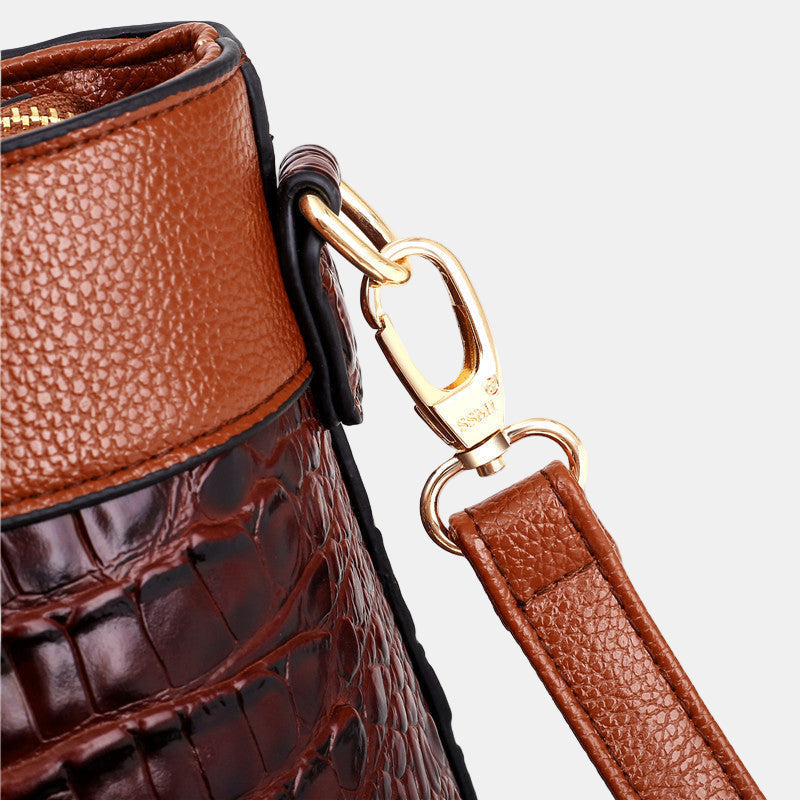 JAYE | STYLISH CROCODILE PATTERN HAND BAG