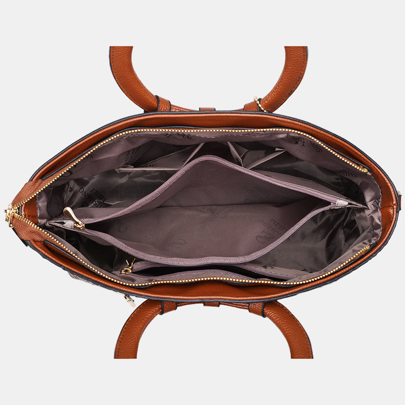 JAYE | STYLISH CROCODILE PATTERN HAND BAG