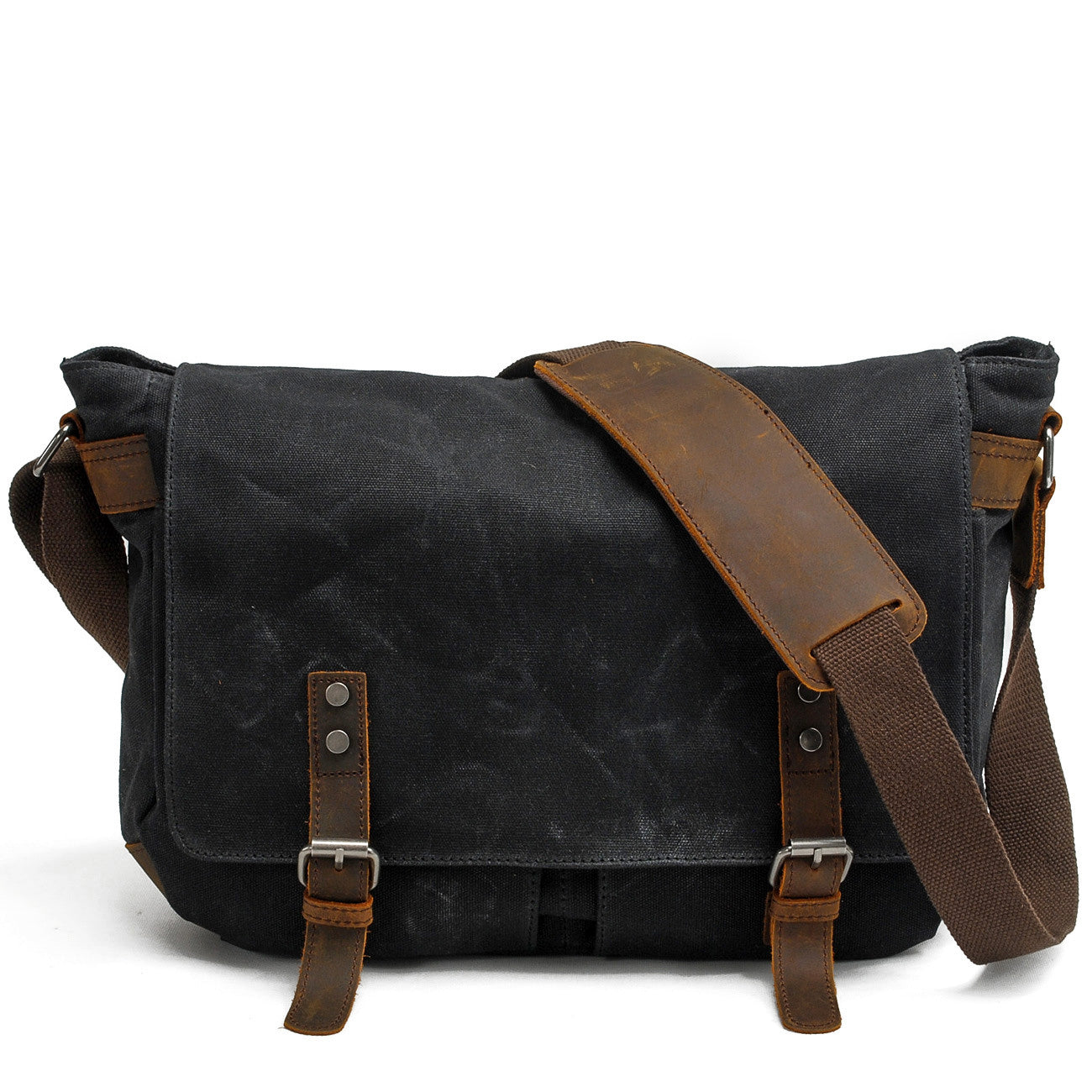 Joshua - Canvas Shoulder Messenger Bag for Men