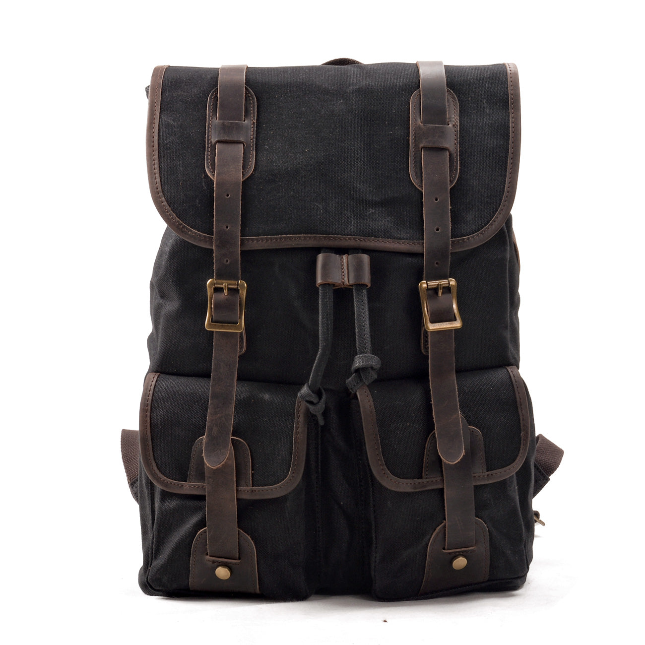 Marcus - Weighted Canvas Travel Backpack