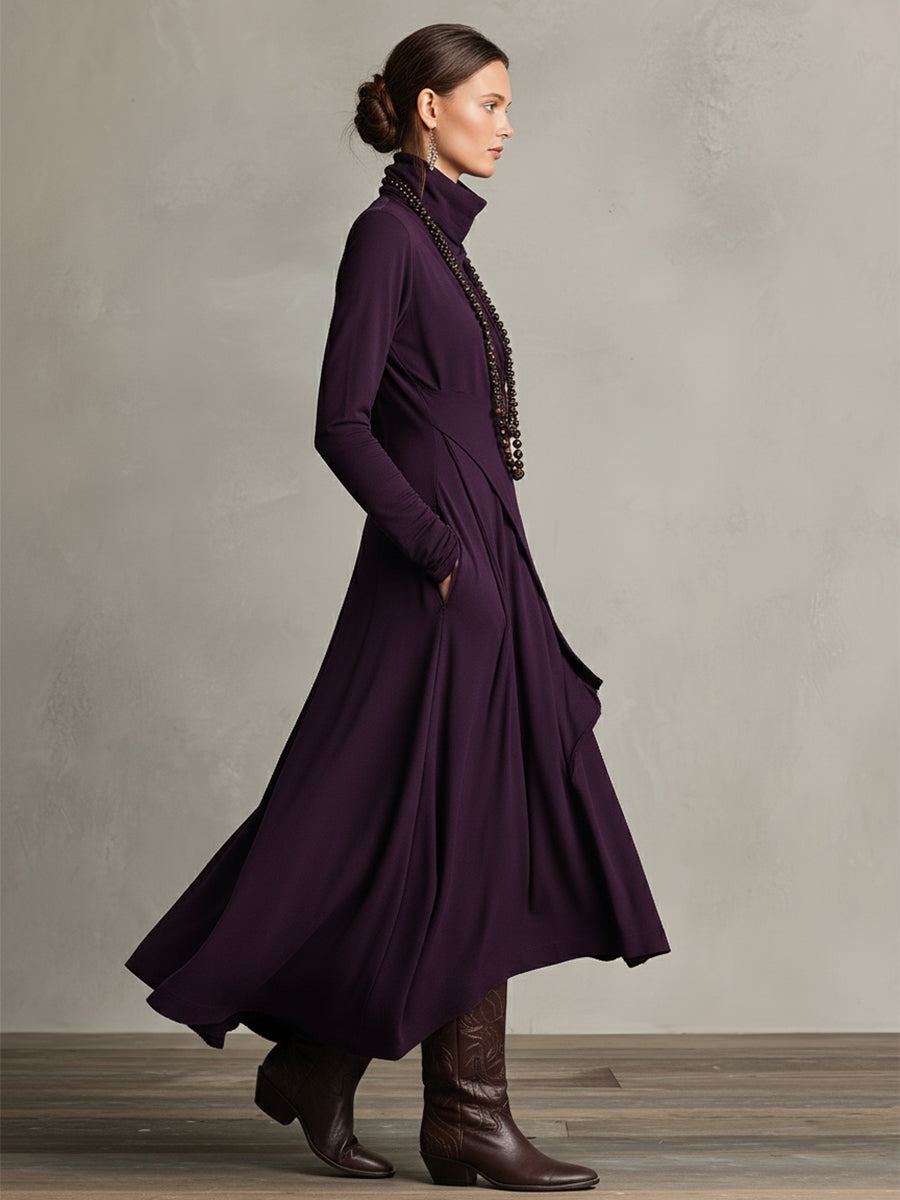 Natalie | Stylish Draped Dress