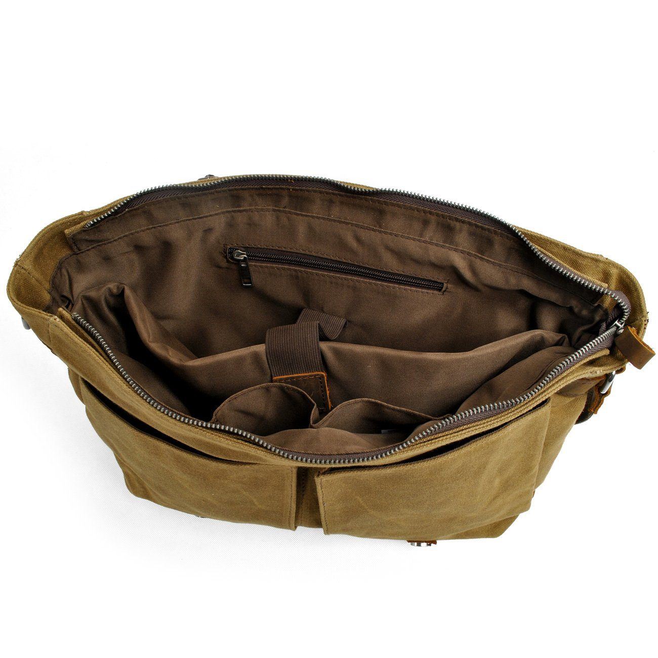 Joshua - Canvas Shoulder Messenger Bag for Men