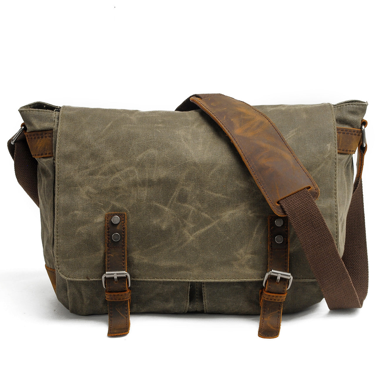 Joshua - Canvas Shoulder Messenger Bag for Men