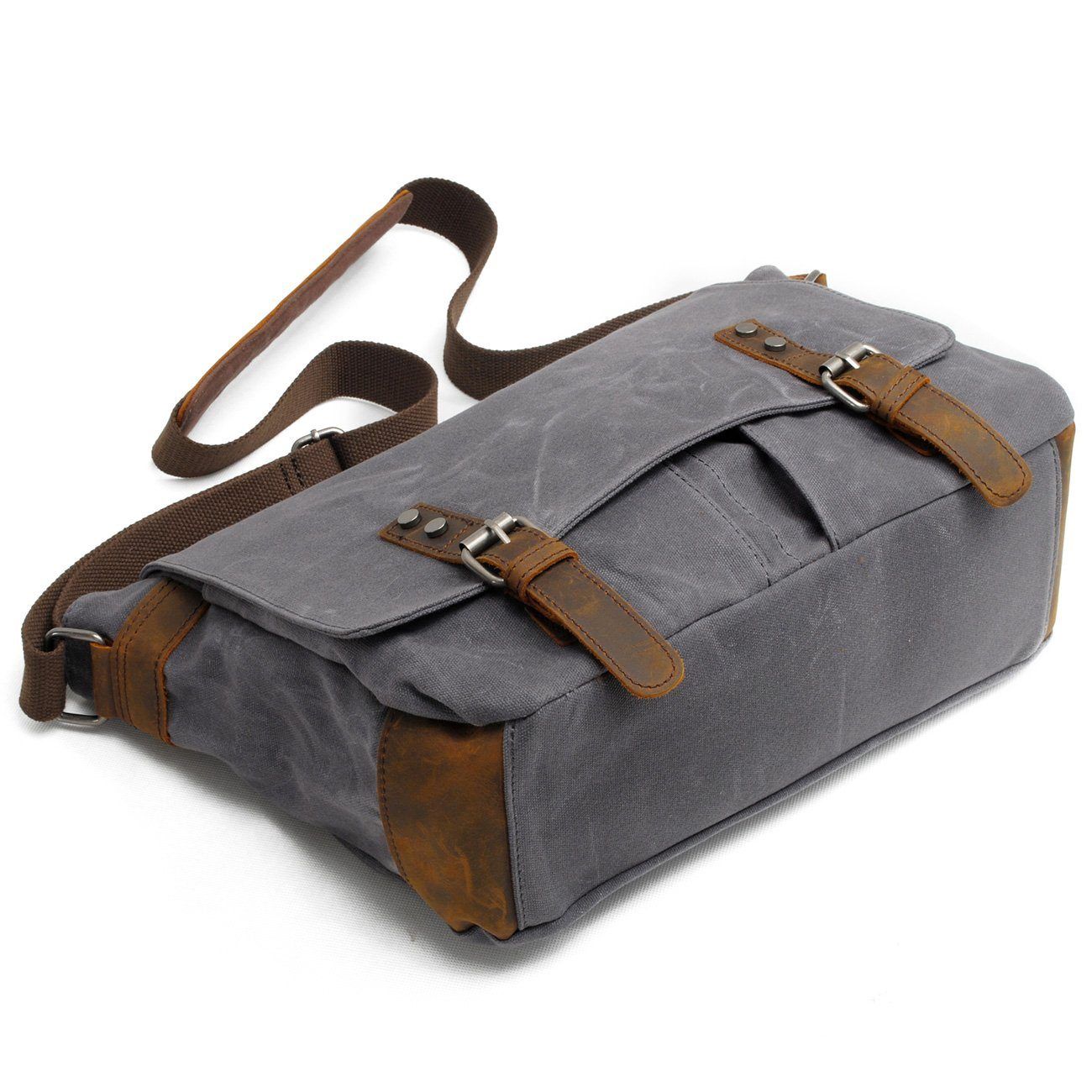 Joshua - Canvas Shoulder Messenger Bag for Men