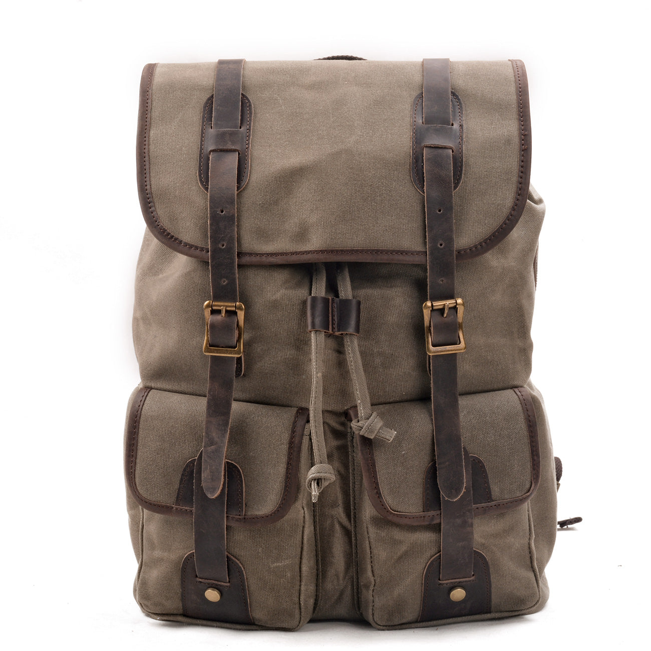 Marcus - Weighted Canvas Travel Backpack