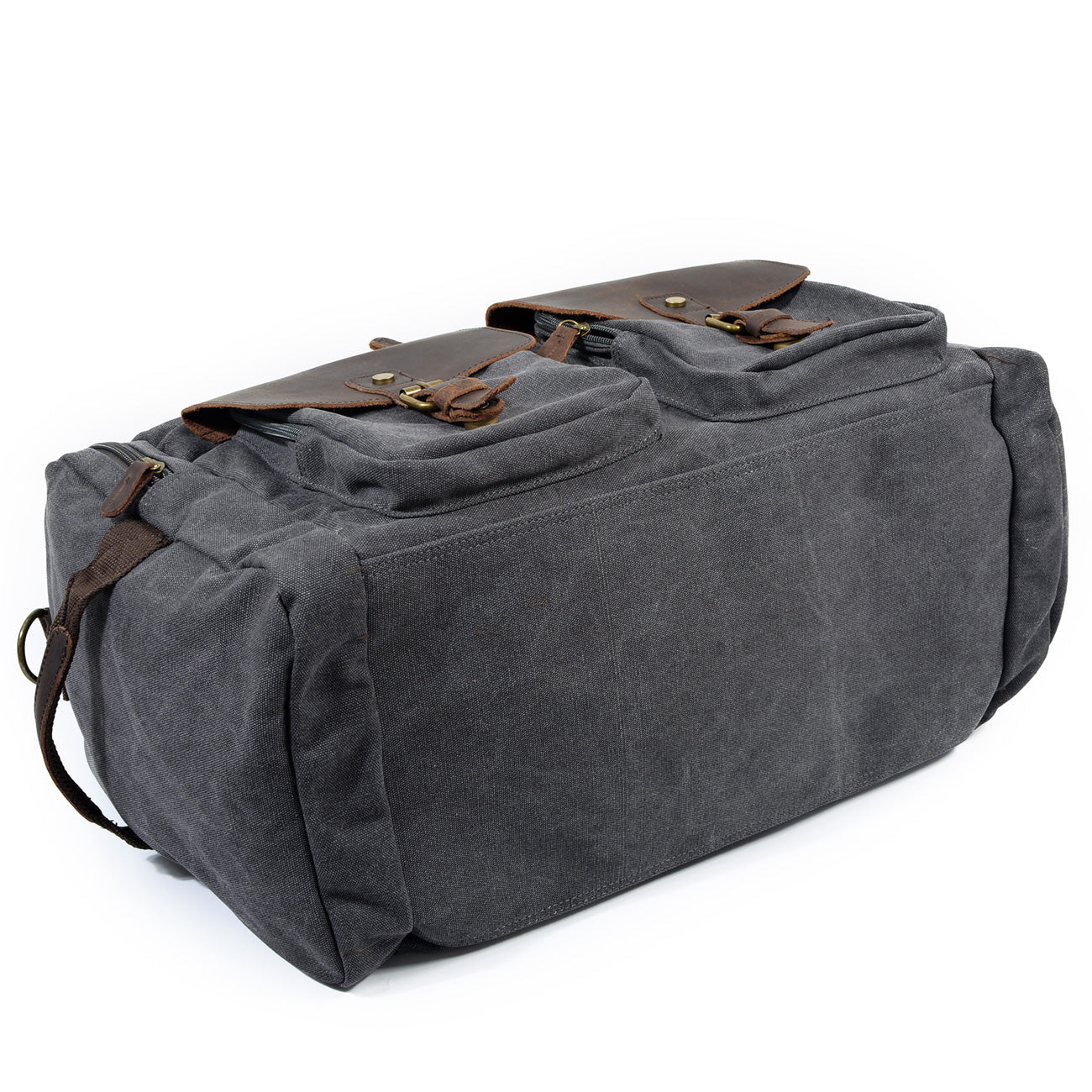 David - Canvas Leather Duffle Bags for Men