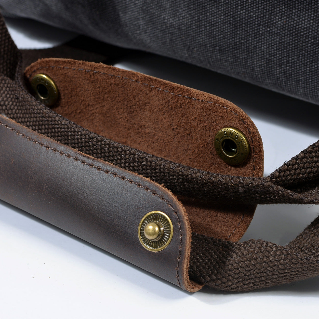 David - Canvas Leather Duffle Bags for Men