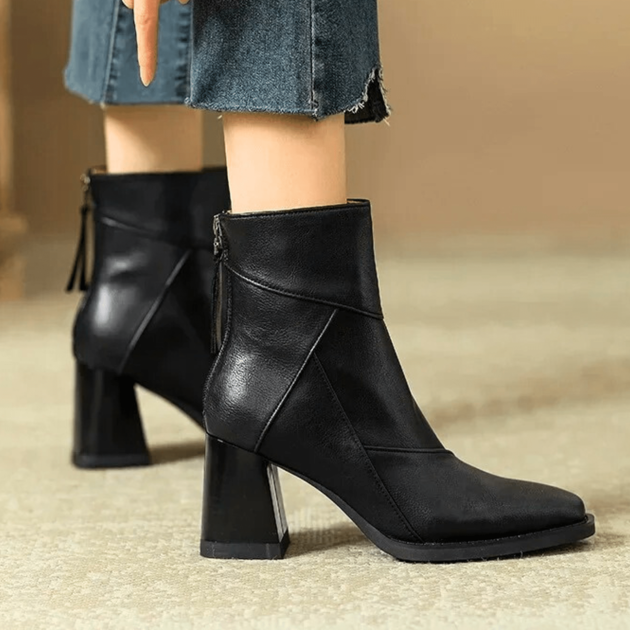 Elegant Elara Ankle Boot
