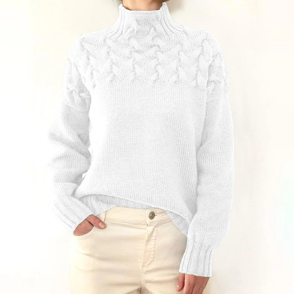 Loretta | Soft and Embracing High Neck Sweater
